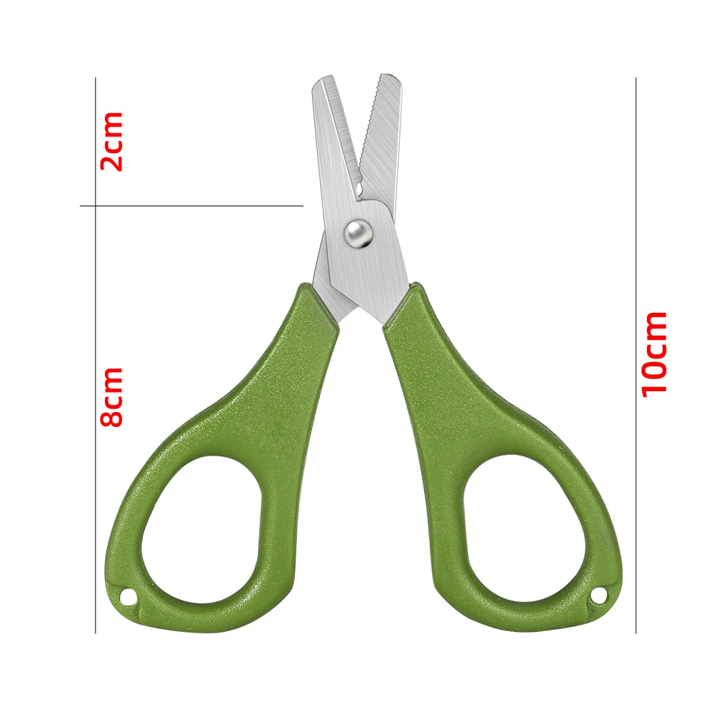 DNDYUJU Stainless Steel Fishing Plier Portable Scissor Cut PE line Braid Line Cutter Plies Carp Fishing Accessories