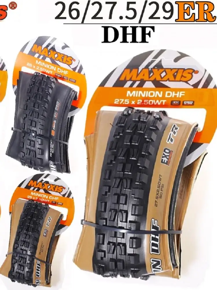 AliExpress MAXXIS Maxxis Minion DHF (M301Ru) 26x2.3 27.5x2.3/2.5/2.8 29x2.3/2.5  Folding Downhill Tires For Mountain Bikes Are More Wear-resistant