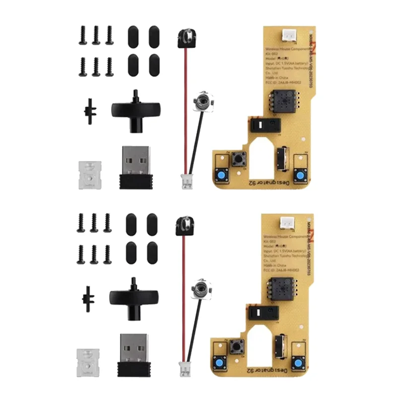 A13E-For Bambu Lab Wireless Mouse Kit 002- DIY 3D Printing Computer Mouse Components Including Printer Parts And Hardware