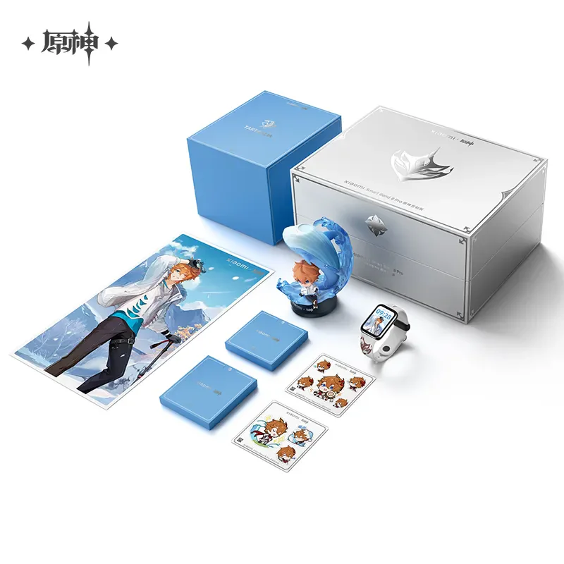 ساعة ذكية XiaoMi Game Genshin Impact Sports Tartaglia Merch Mihoyo Theme Series ساعة رياضية مجموعة ساعات ذكية هدية عيد ميلاد ﻿