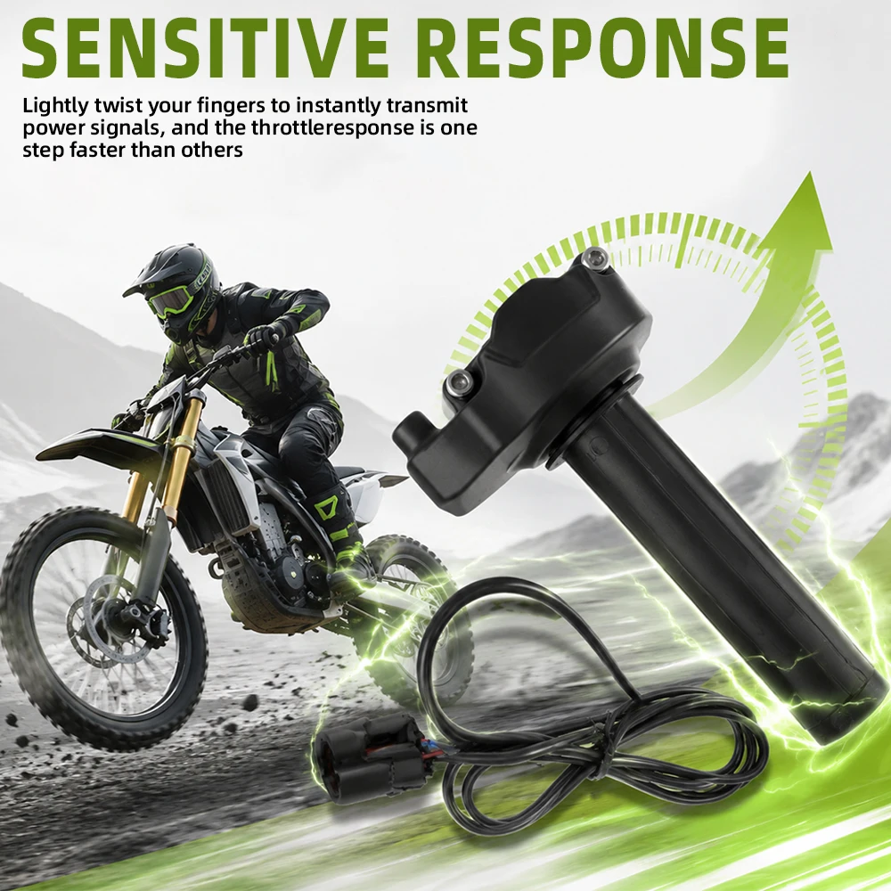 Motorcycles Handlebar Accelerated Handle Throttle Throttle Turn Grip For Surron Light Bee X & S Electric Dirt Bike E-bikesParts image 5