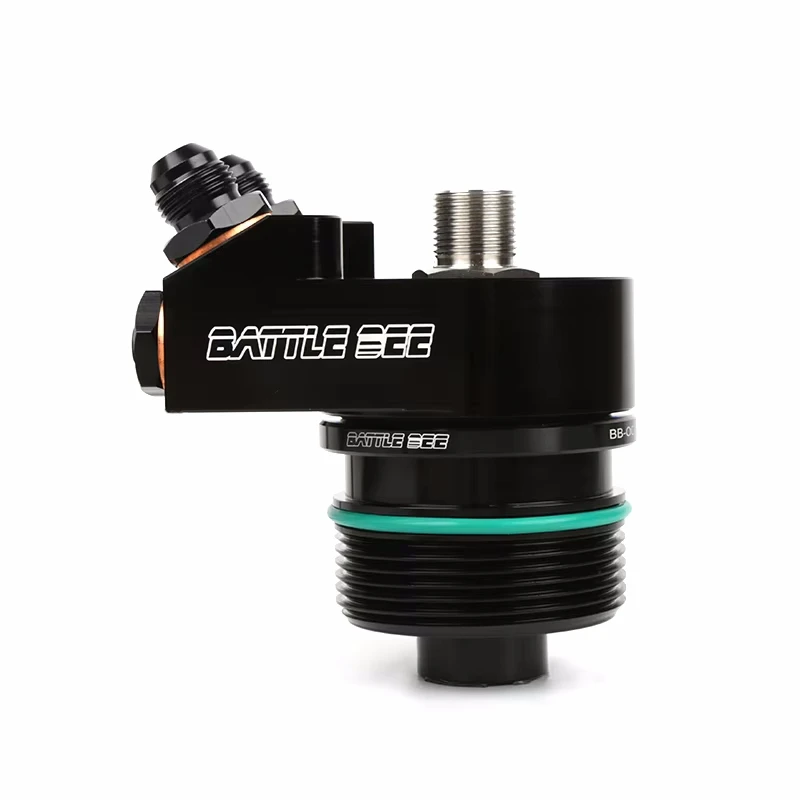Oil Filter Adapter For Volkswagen Audi Golf MK7 1.8T 2.0T EA888 GEN3 Engine Oil Cooler Sandwich Plate VAG Adapter BB-OCA-110