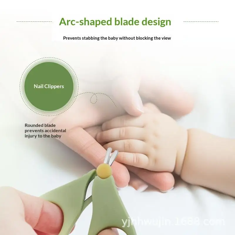 Kinder Maniküre Kit Baby Nagel Schere Baby Nagel Pflege Werkzeug Set Kind Sicher Tragbare Nagel Clipper Trimmer Datei Booger Clip Mit Box