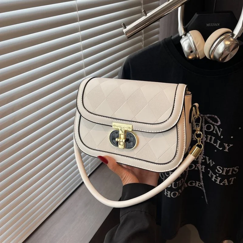 

Популярная классическая кожаная женская сумка высокого класса, роскошная брендовая модная элегантная винтажная пригородная сумка тонкого мастерства ​