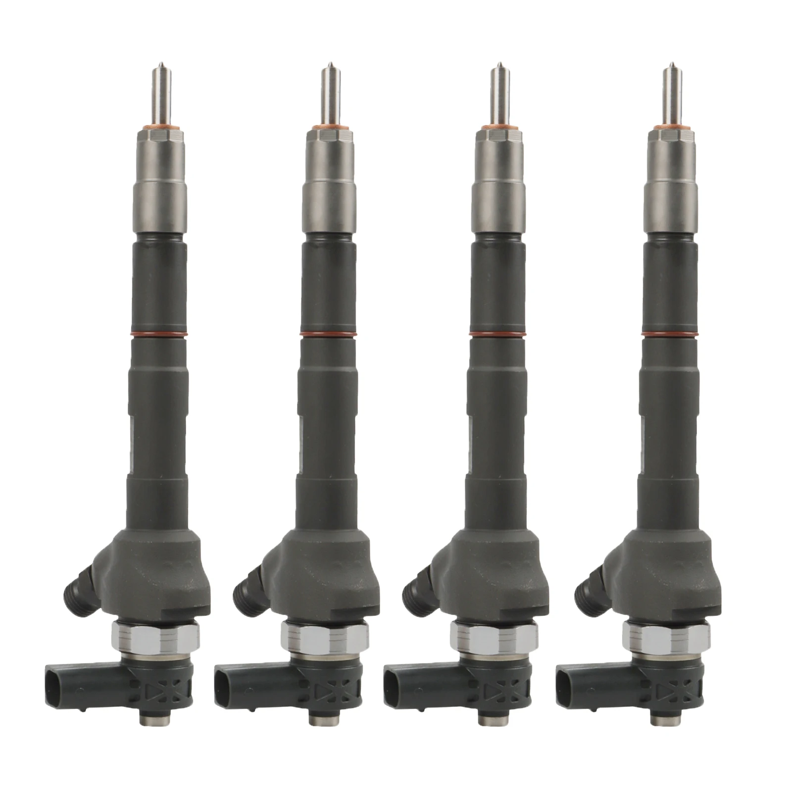 4pcs Diesel Fuel Injectors For 07-17 Audi A3 A4 A5 Q5 Seat Skoda VW 0445110646 0445110368 0445110369 03L130277Q 03L130277J