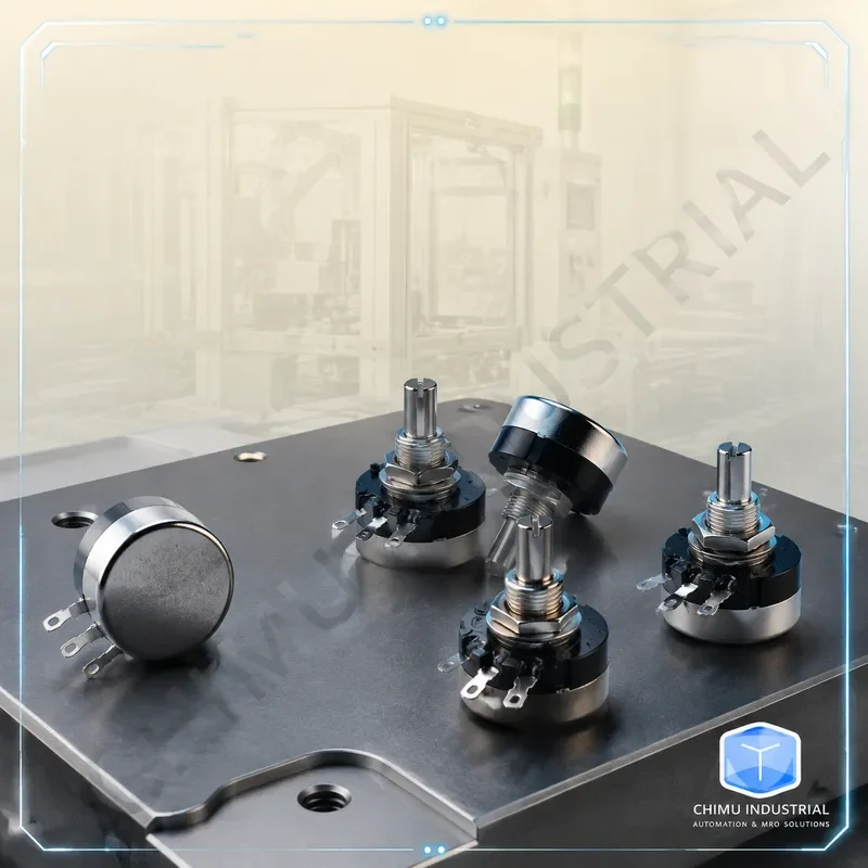 【CHIMU INDUSTRIAL】 for RV24YN20S Single Turn Carbon Film Potentiometer Adjustable Resistor 1K 2K 5K 10K