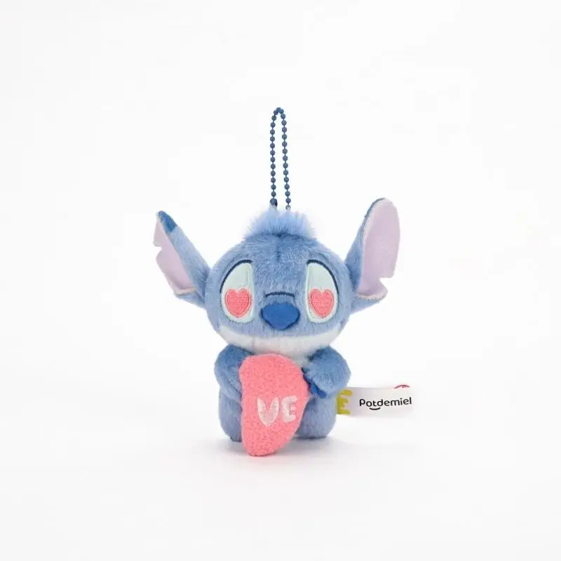 11cm Disney Animation Stitch Hug Magnetic Plush Combination Pendant, Backpack Dress, Keychain, Birthday Gift