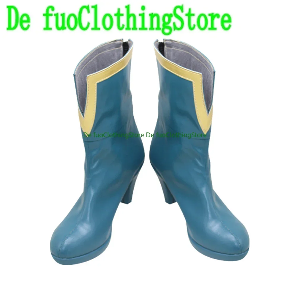 

Puella Magi Madoka Magica Miki Sayaka Cosplay Shoes Boots Game Anime Carnival Party Halloween Chritmas DefuoClothing Shoes Store