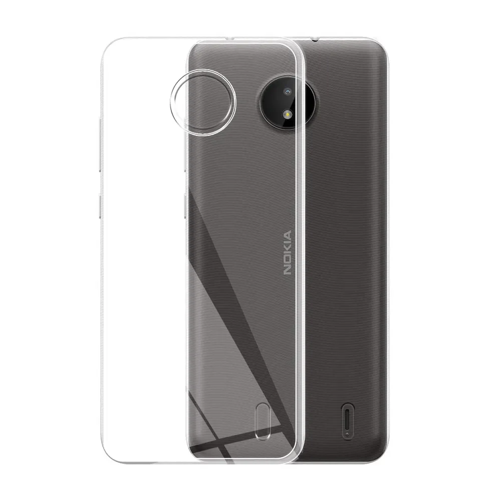 For Nokia C20 Case C10 Ultra Thin Silicone Soft Phone Case For Nokia C20 NokiaC20 Clear Cover Funda for Nokia C10 C 20 Coque