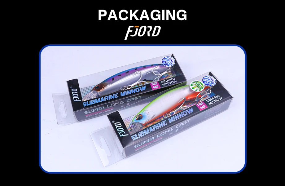 FJORD Glow UV 110 mm 64 g sinkende harte Köder Angelköder Weitwurf Meertiefe Salzwasser Trolling Köder Swimbaits Angelartikel – Detail 9
