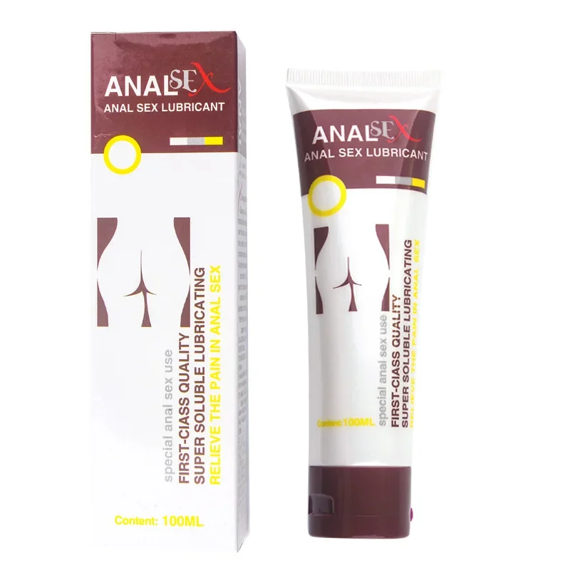 

100ml Silk Anal Analgesic Grease Sex Lubricant Water-Based Pain Relief Anti-pain Gel Anal Cream Sex Oil for Adults Gay Women Men