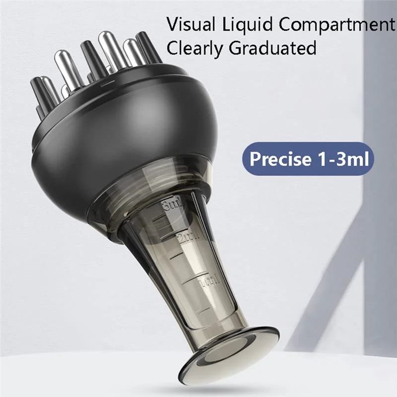 ABUS-Scalp Medicine السائل قضيب فروة الرأس قضيب تدليك مشط لعلاج الشعر نمو قضيب