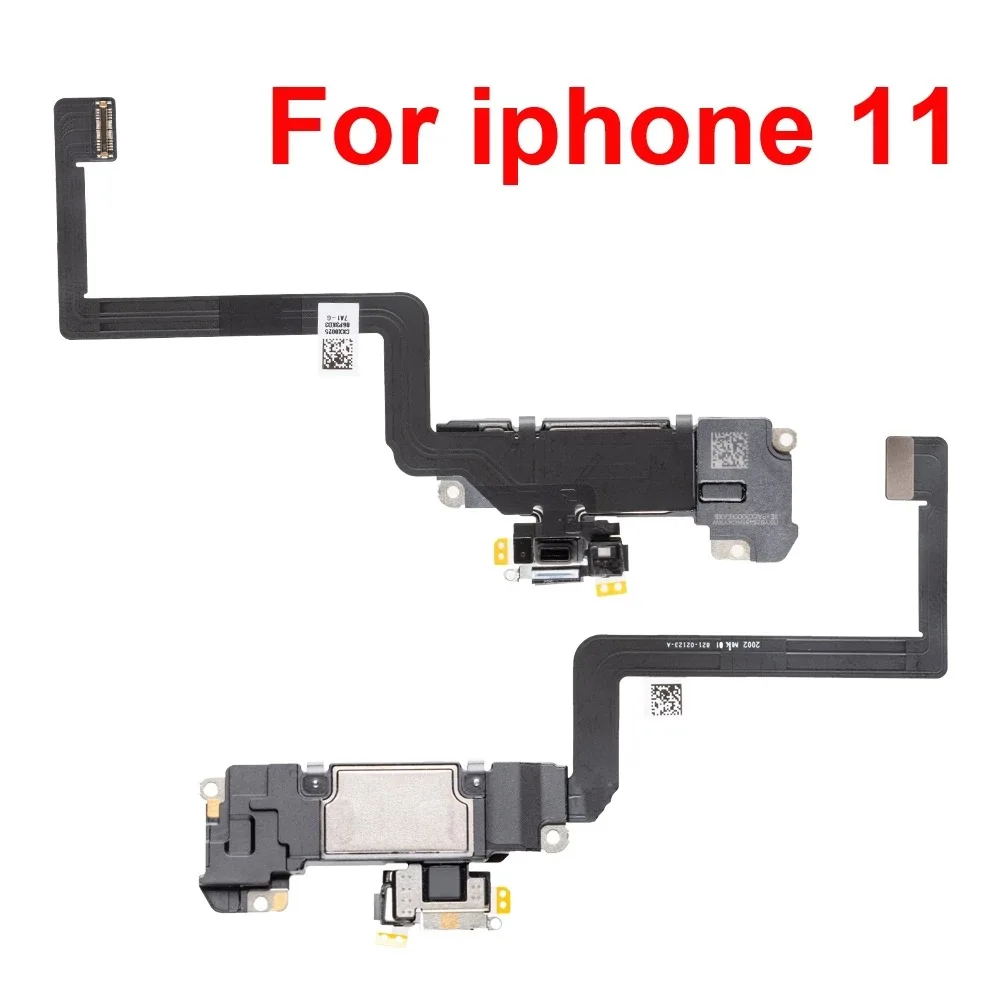 1Pcs Earpiece With Proximity Light Sensor Flex Cable For iPhone X XR XS MAX 11 12 Pro max Mini Ear Speaker Replacement Parts image 3