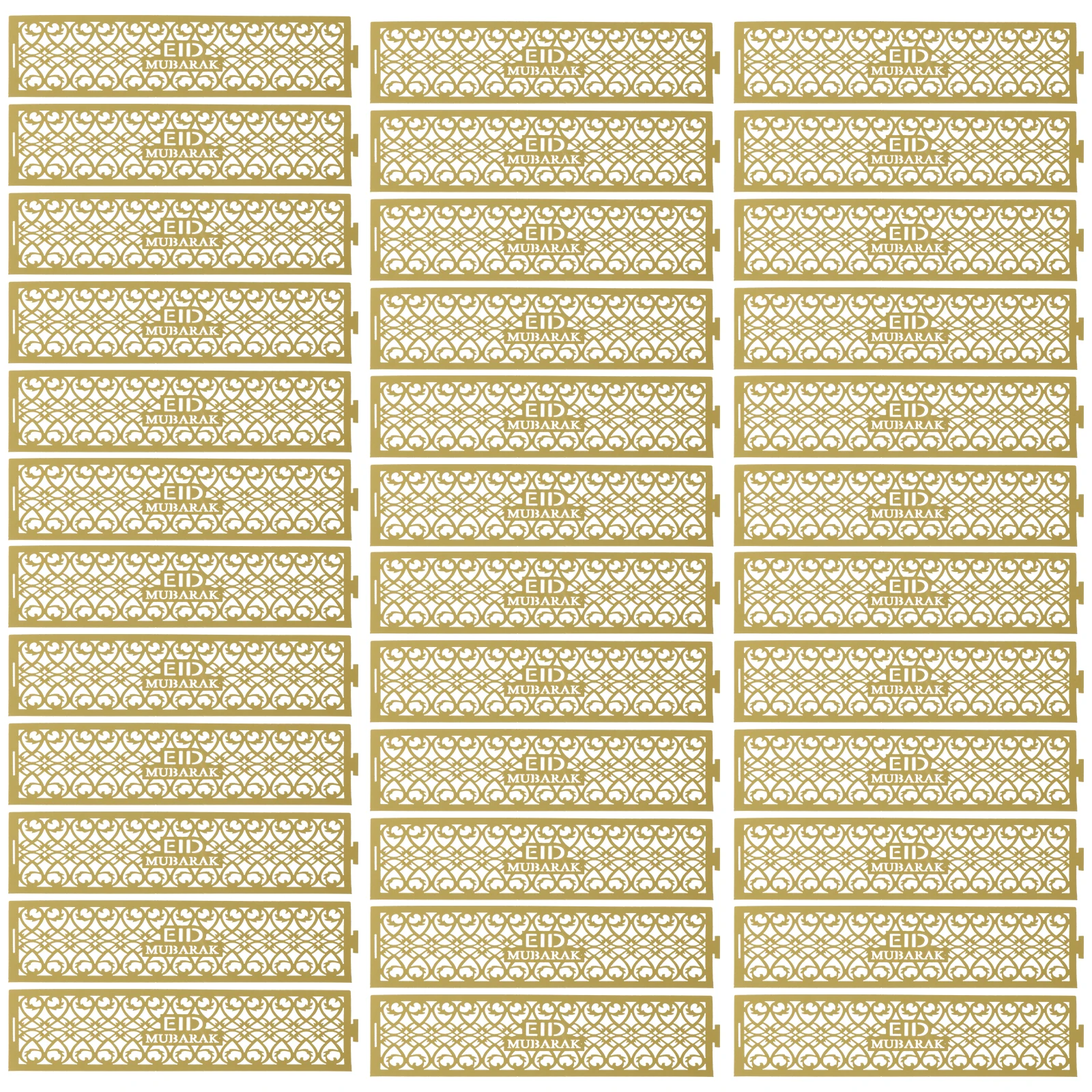 

1 комплект, бумажные пряжки для салфеток Ид Мубарак, нежные полые полые кольца для салфеток, вечерние принадлежности для обеденного стола, принадлежности для стола