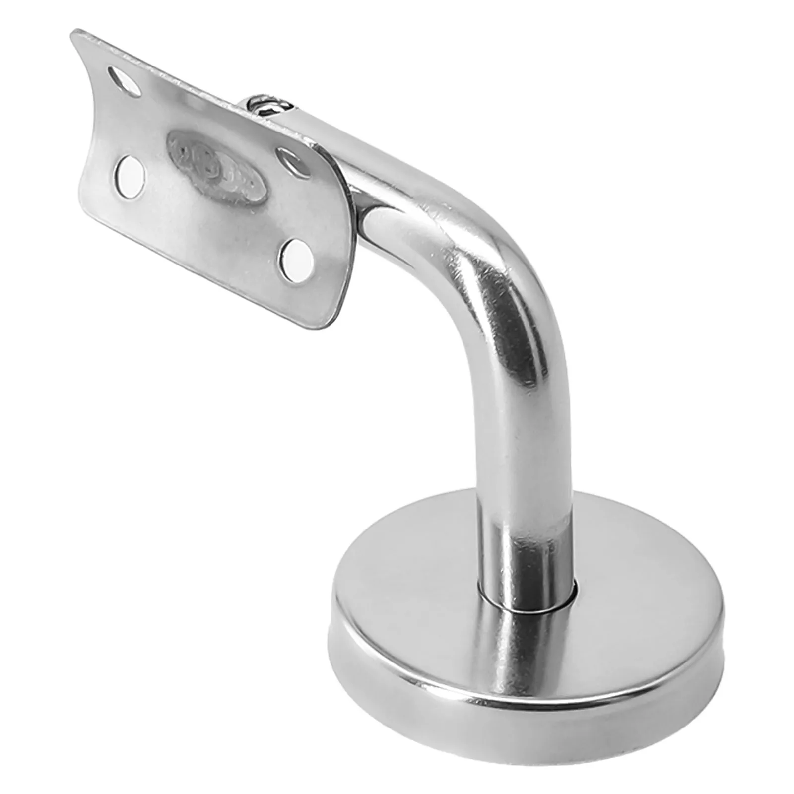 Glass Balustrade Wall Bracket Stainless Steel Build for Structural Support of Handrail Assemblies on Stair Runs