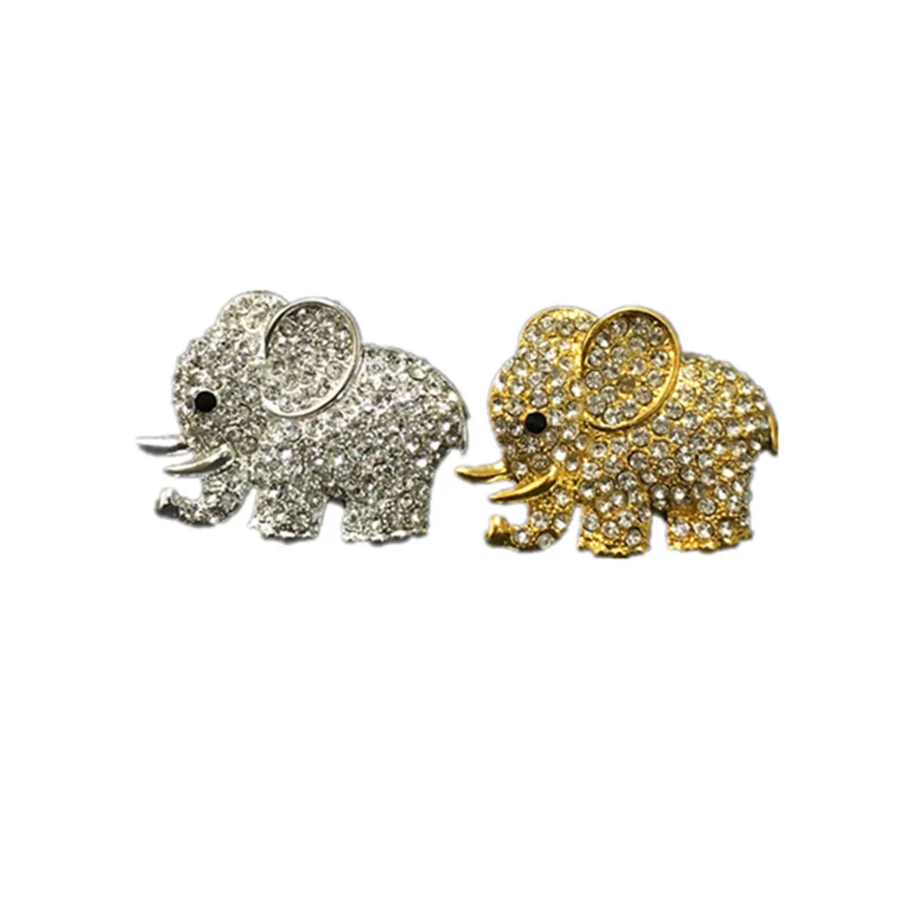 

1Pcs Diamond Crystal Elephant Car Perfume Clip Styling Air Freshener Golden Remove Smoke Natural Aroma Dispense