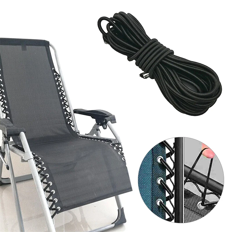 4 pezzi cavo elastico pieghevole sedia rinforzo sostituzione corda elastica Zero gravità reclinabile lacci parte Lounge forniture per la casa
