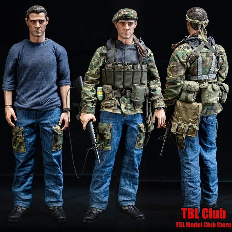 

In Stock UD9055 1/6 Scale Jungle Assault Team Infantry Gunner Rifleman 12-inch Full Set Action Figure Soldier Height 28CM