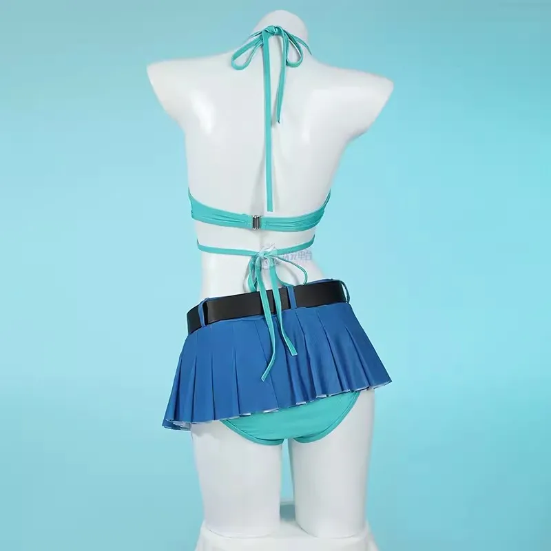 Anime Nami Nico Robin Badpak Cosplay Kostuums Pruiken Vrouwen Sexy Badmode Bikini Set Zomer Badpak Halloween Feestkleding