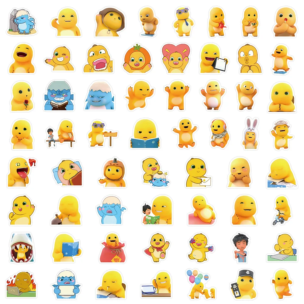 60 pezzi Cartoon il nuovo genio ragazzo latte drago vita adesivi Graffiti per scrapbook laptop telefono bagagli skateboard decalcomanie adesivo