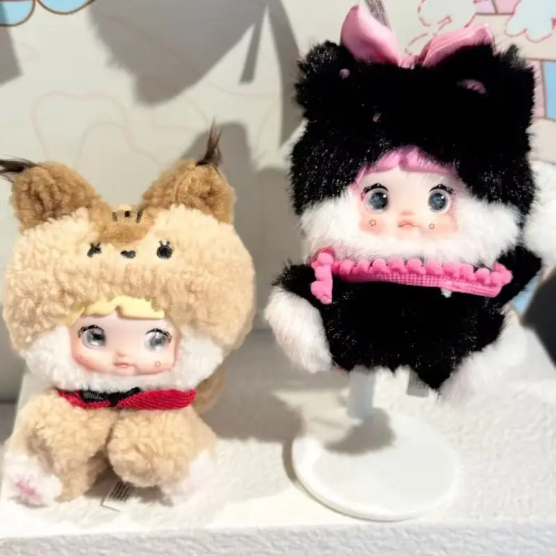 

Оригинальная плюшевая игрушка-сюрприз Nommi Sitting Zoo в стиле Blind Box, милый мягкий брелок, украшение для сумки, подарок на день рождения