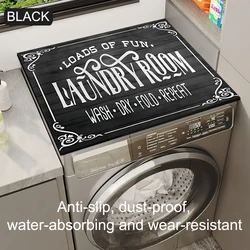 Washing machine and dryer multi-purpose absorbent pad, protection pad, soft, fast drying, dust proof, also suitable for kitchen