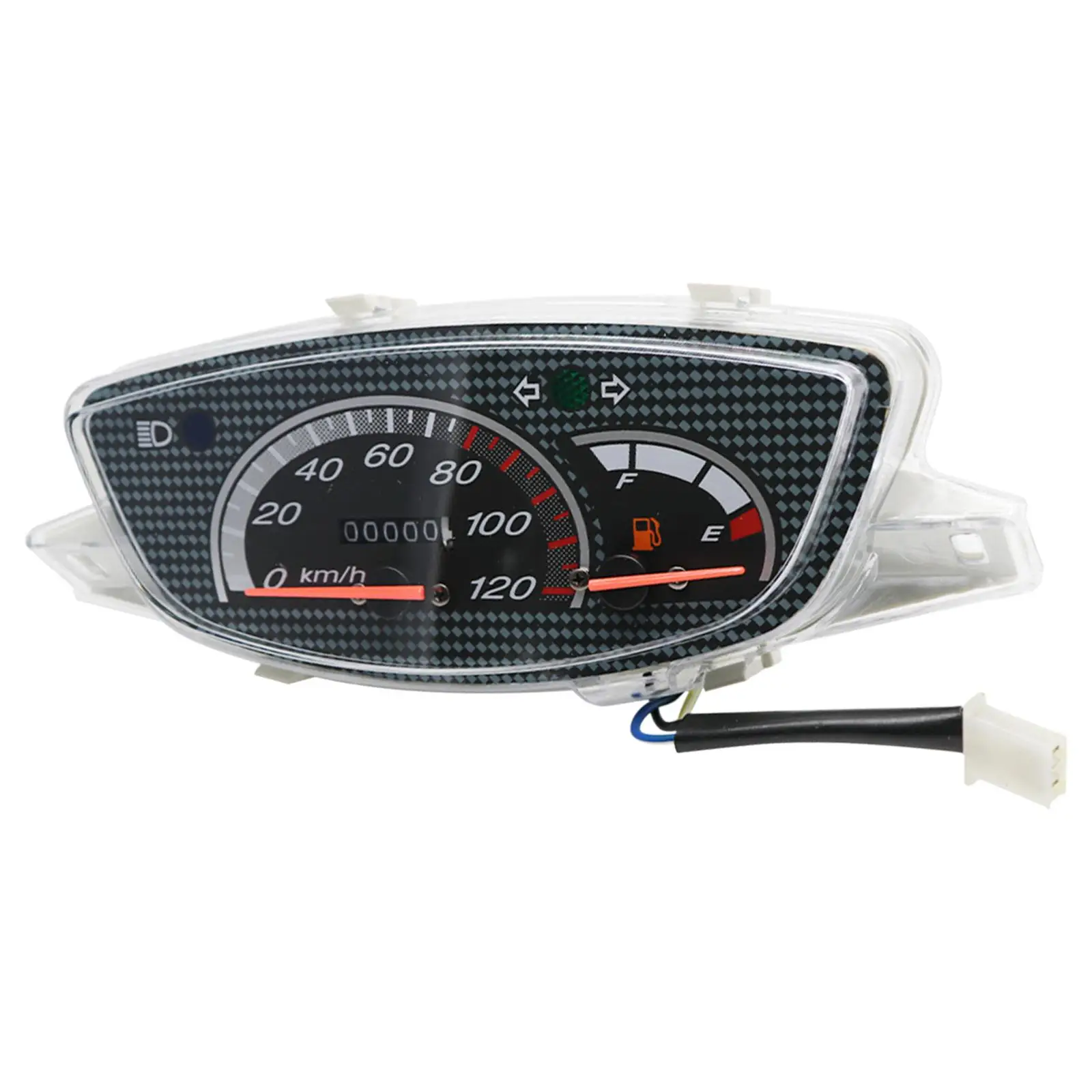 AF34 AF35 Motorcycle Speedometer Black ABS Plastic Panel Odometer Instrument for Honda DIOZX Scooter Accessories Upgrade
