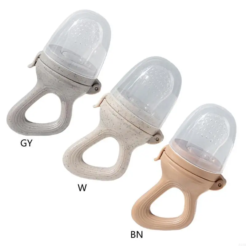 

Upgraded Baby Feeder Silicone Teething Pacifiers Fruit Feeder Infant Teething Toy Teether for Baby & Toddler P31B