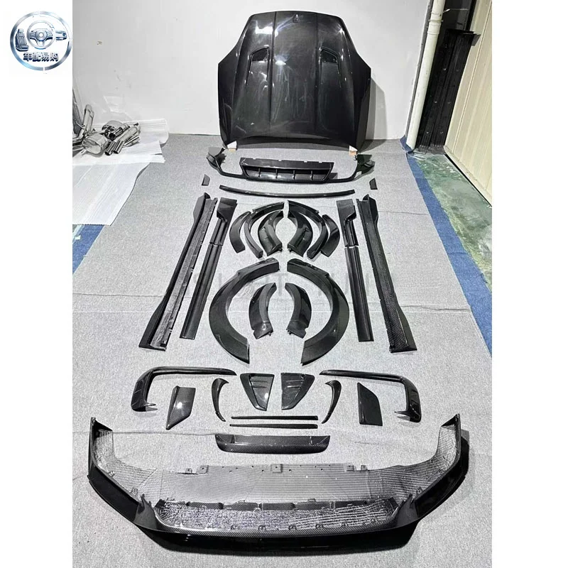Hot Selling Dry Carbon Body Kit for Porsche Cayenne 9Y0.2 2024+ Upgrade to MSY Style Car Bumper Rear Lip Hood Side Skirt