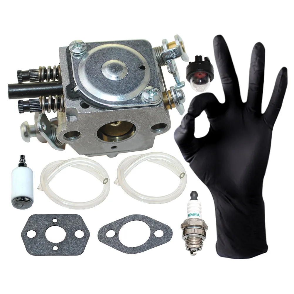 

Carburetor For Husqvarna 327HE4 327LDX 327LX 327P4 327P5 327RDX 327RJX 327RX Jonsered BC2125 GC2125 GR2126D GR2126L GT2125