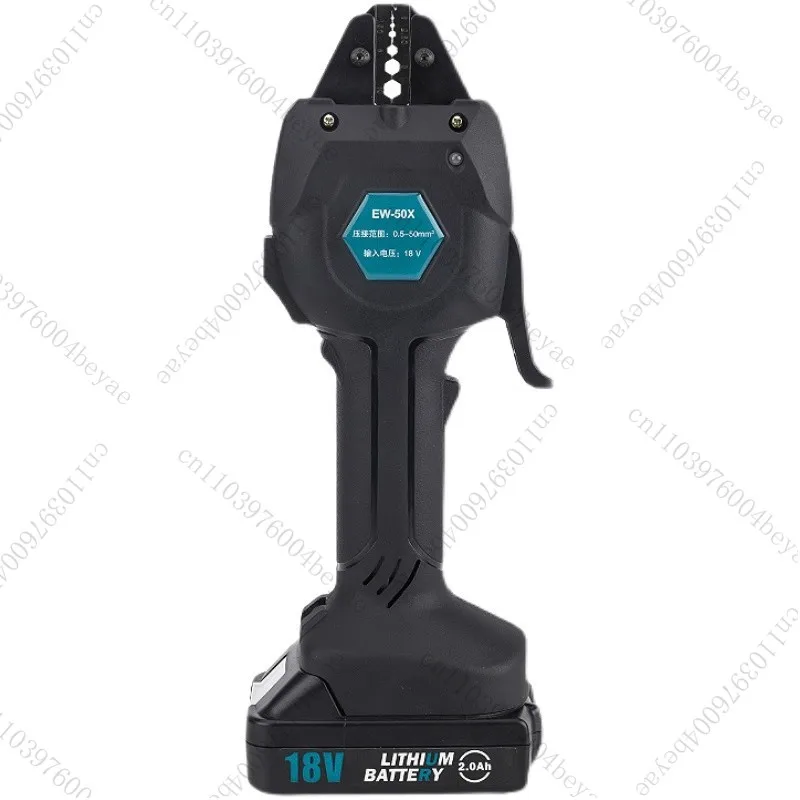 Electric Terminal Crimping Machine EW-50X Cold Wire Crimp Pliers Pre Insulated Tube Terminal Straight Crimper for LED Lighting