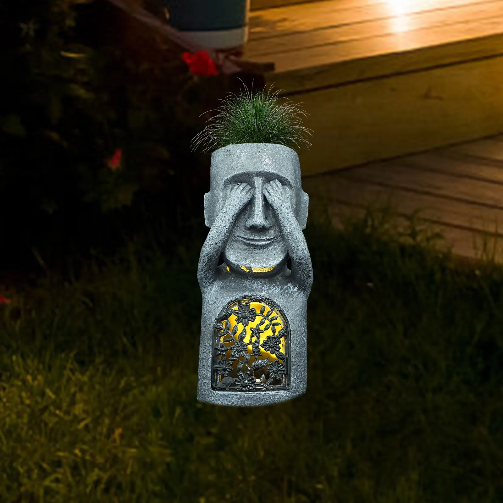 

Giant Statue Resin Sculpture Desktop Ornament Creative Craft Home Office Decoration Resin Figure