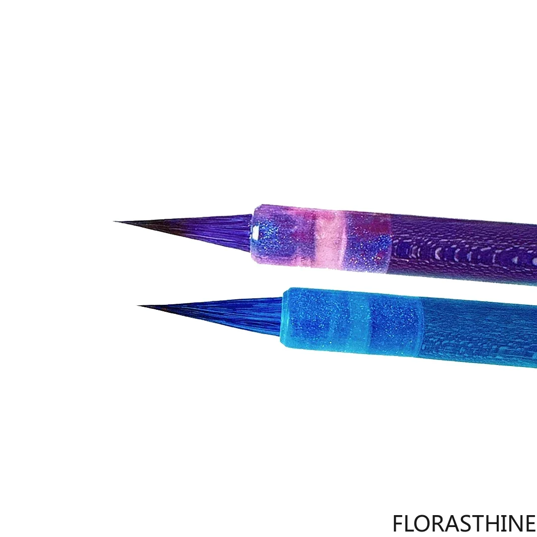 Women's Luxurious Calligraphic Brush Purple Hair Chinese Writing Soft Brush Pen for Shoujinti Small Regular Script Learning