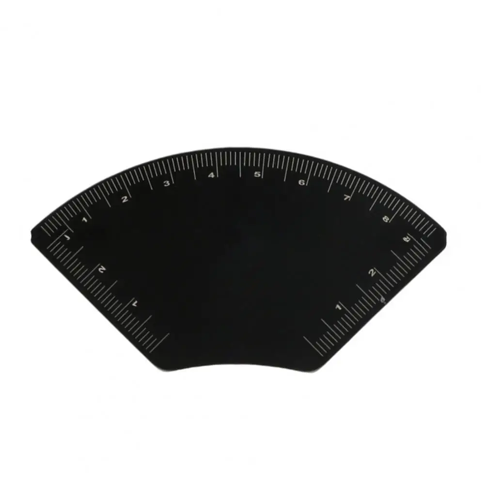 Snelle tekening wenkbrauwontwerpliniaal Microblading Mapping Shaping Template Tool Permanente wenkbrauwmake-up Tekening Gids Liniaal