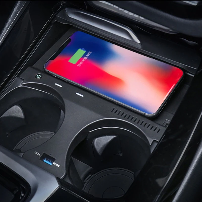 

Car wireless charger 15w fast phone charger phone holder for BMW X3 G01 X4 G02 2018 2019 2020 2021 2022 2023