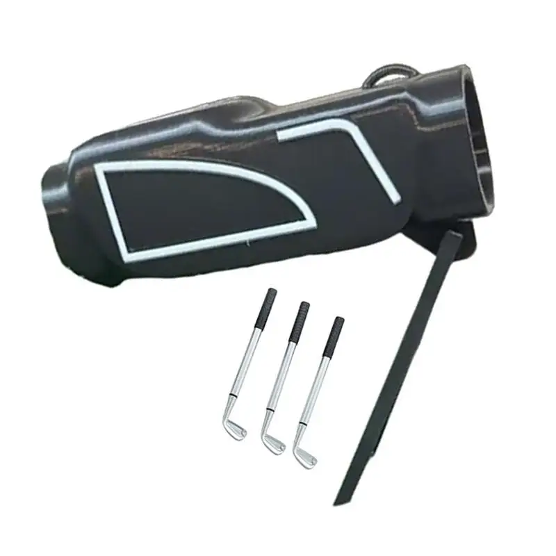 Y1UB Sports Themed Desk Organiser with 3 Pens Decorative Pen Container With Foldable Rack For Writing Tool Paper Clips