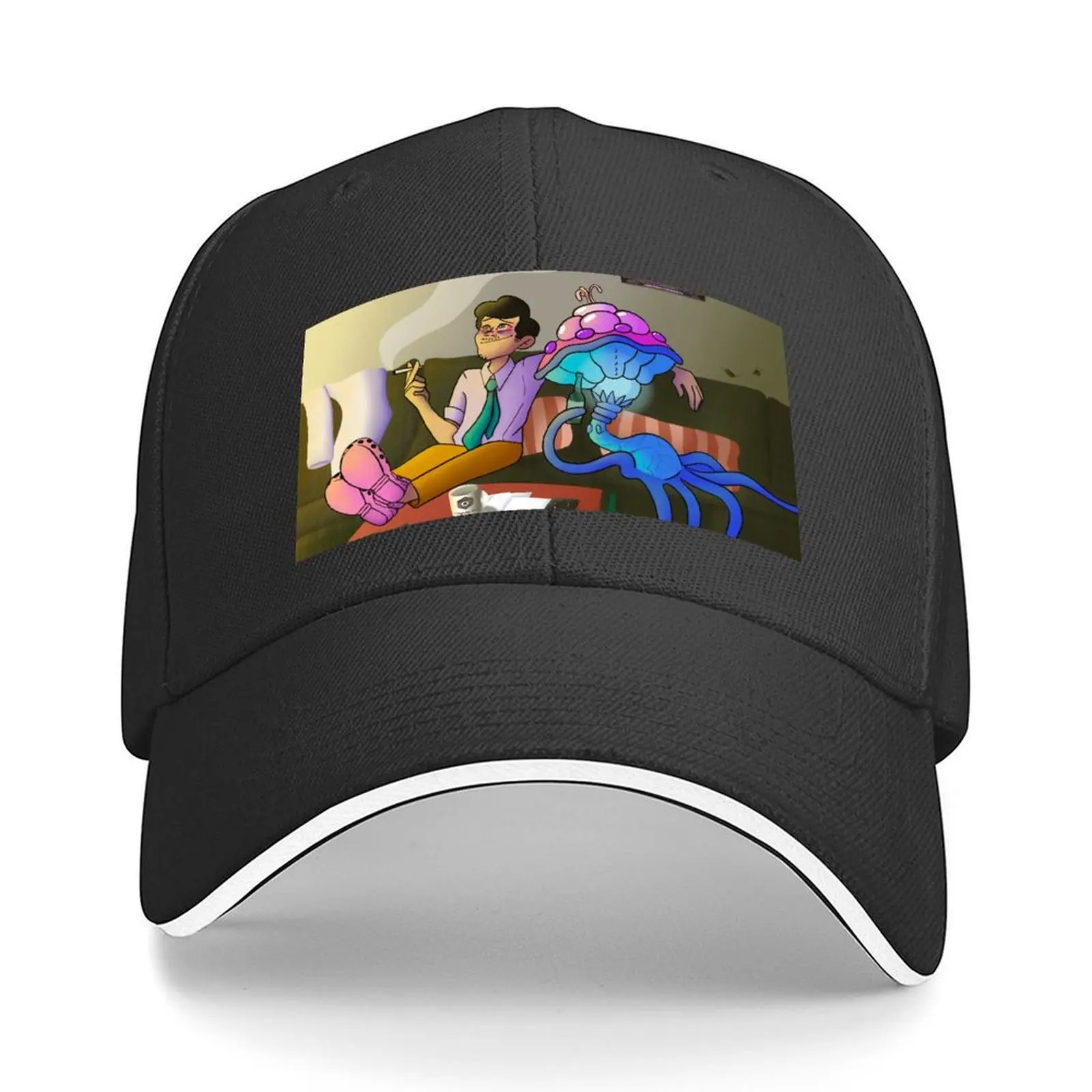 

Myc and Andre Inside Job Netflix Baseball Cap Unique hats |-F-| hats for men Custom Cap Woman Men's