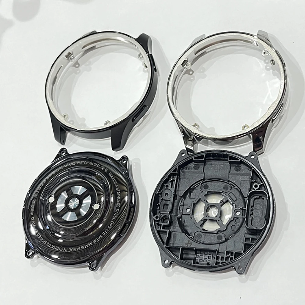 1 Pcs for Vivo Watch 2 46mm Balck/White Center Frame/Back Cover Watch Repair Parts Maintenance-specific Accessory