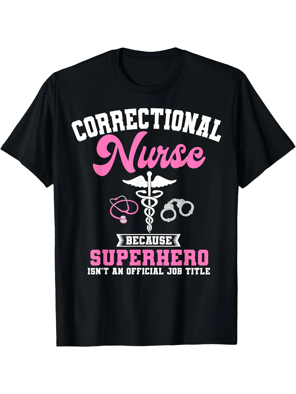 Forensic Nursing T-Shirt for Correctional Nurses RN, Casual Regular Fit Tee, Washable for All Seasons, Breathable Fabric, Vintag