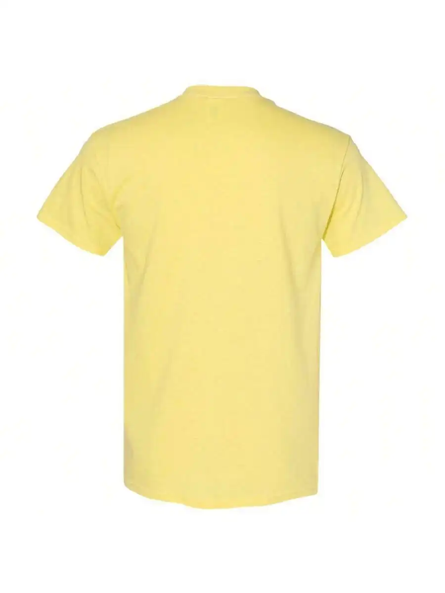 

Mens 100% Cotton Crew Neck Short Sleeve T-Shirt Solid Color Casual Tee