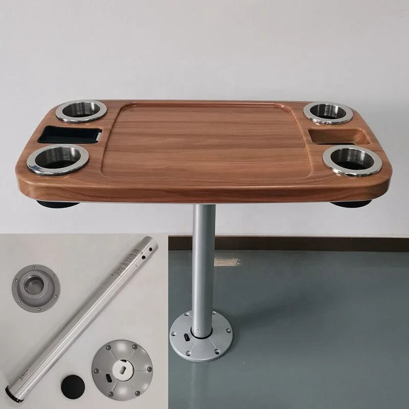 

Rv Furniture Kit Caravan Table Motorhome Table Drink Food Cup Tray Holder Stand Desk Travel