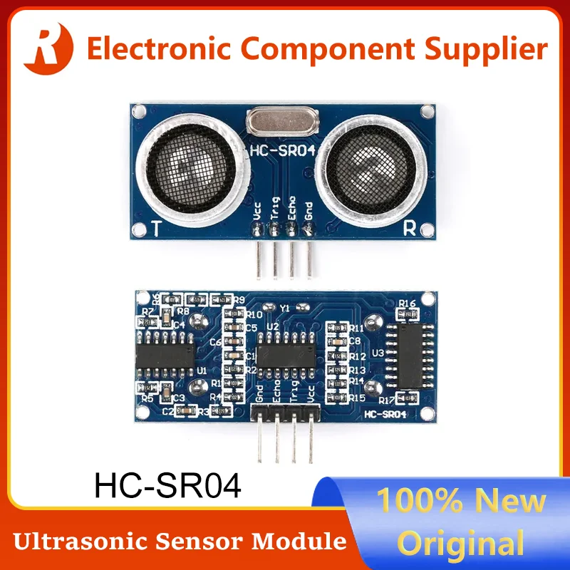 

1Pc-10Pcs HC-SR04 Ultrasonic Module Distance Measuring Transducer Sensor Detector Ranging Module DC 5V HCSR04 Stenes for arduino