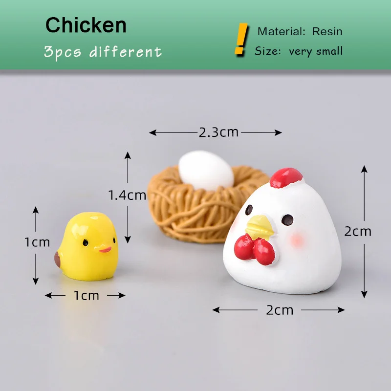 3 قطعة تمثال الفيل الثعلب البقرة خنزير الضفدع بطة القنفذ السلاحف الكلب القط ديكور صغير الجنية حديقة الحيوان تمثال مصغرة الراتنج الحرفية #5