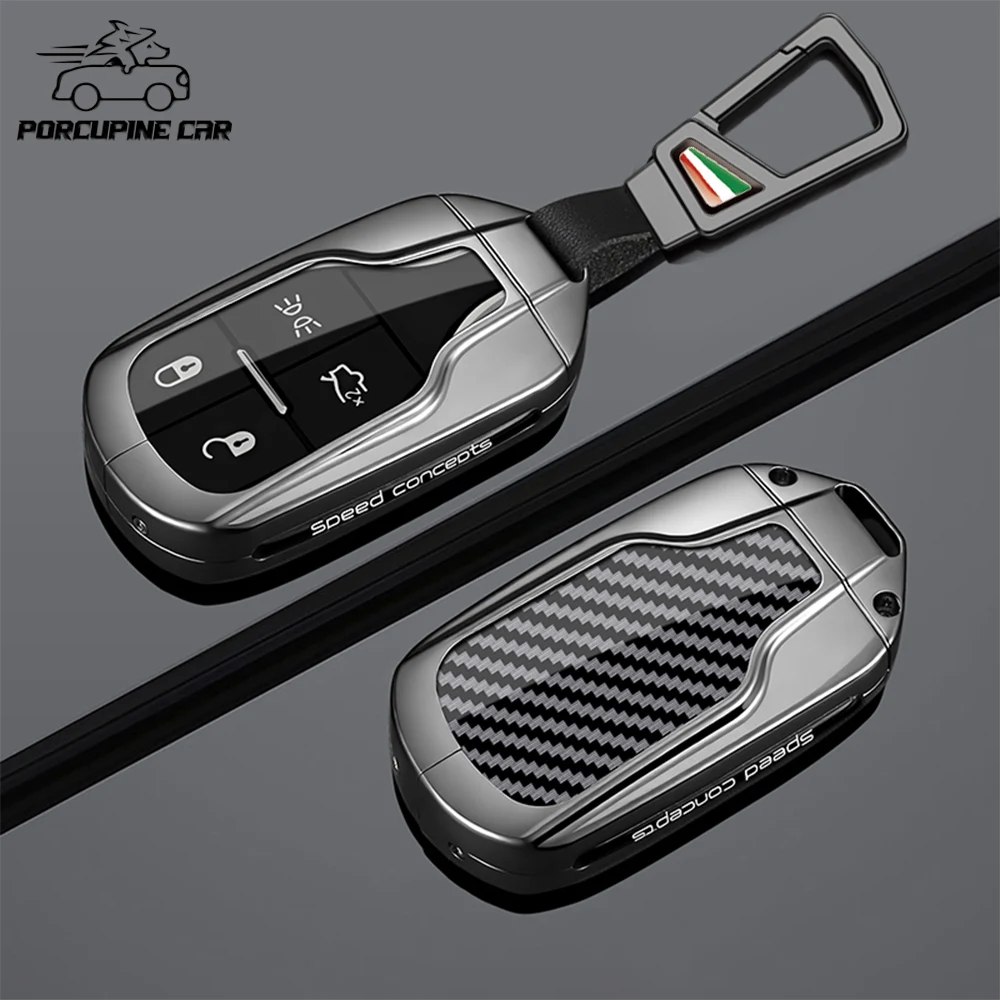 Zinc Alloy Car Key Case for Maserati Ghibli Remote Control Protector Levante GranTurismo Quattroporte GranCabrio Car accessories