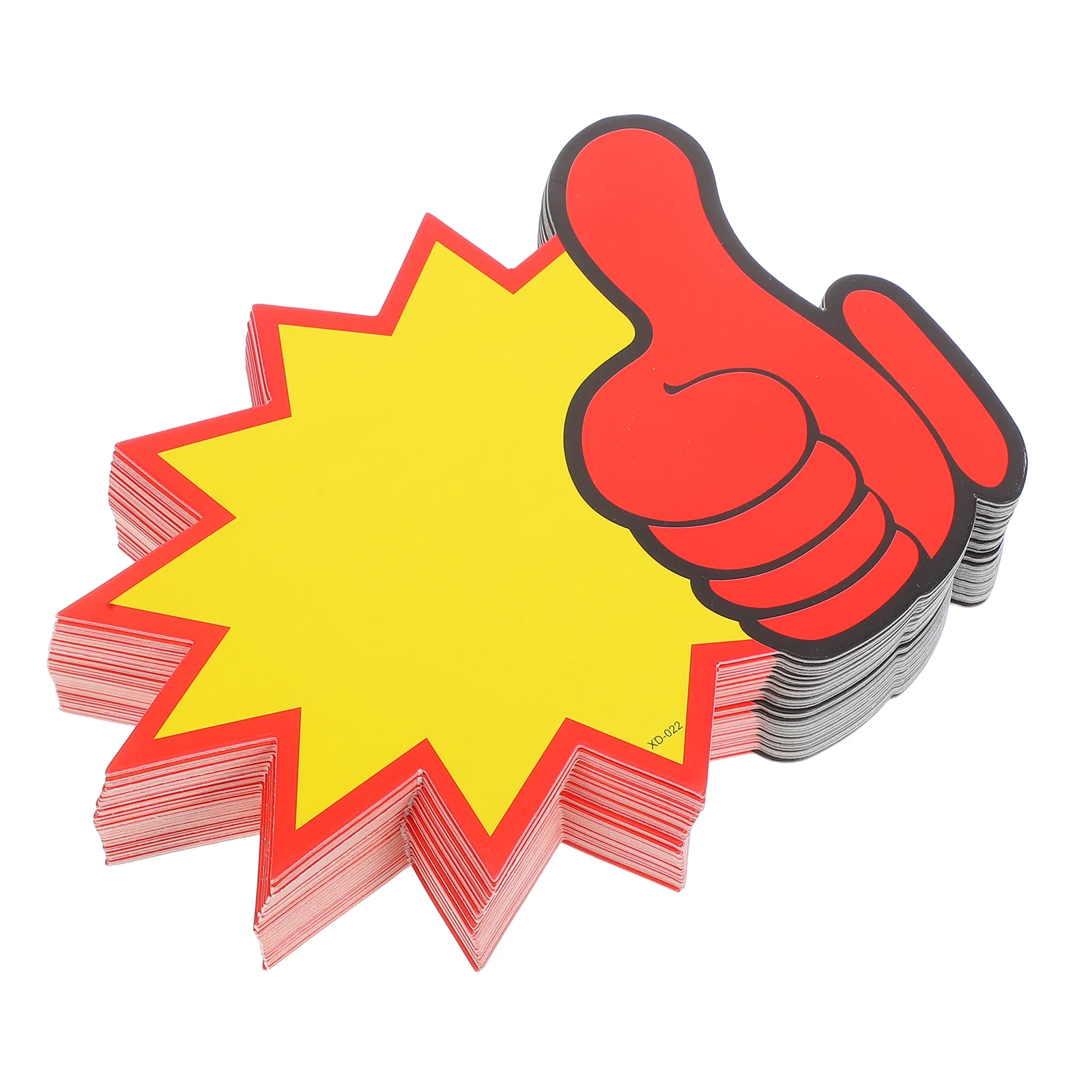 

100pcs Price Tags Paper Elegant Design Promotional Event Retail Store Supermarket Sale Sign Blank Label