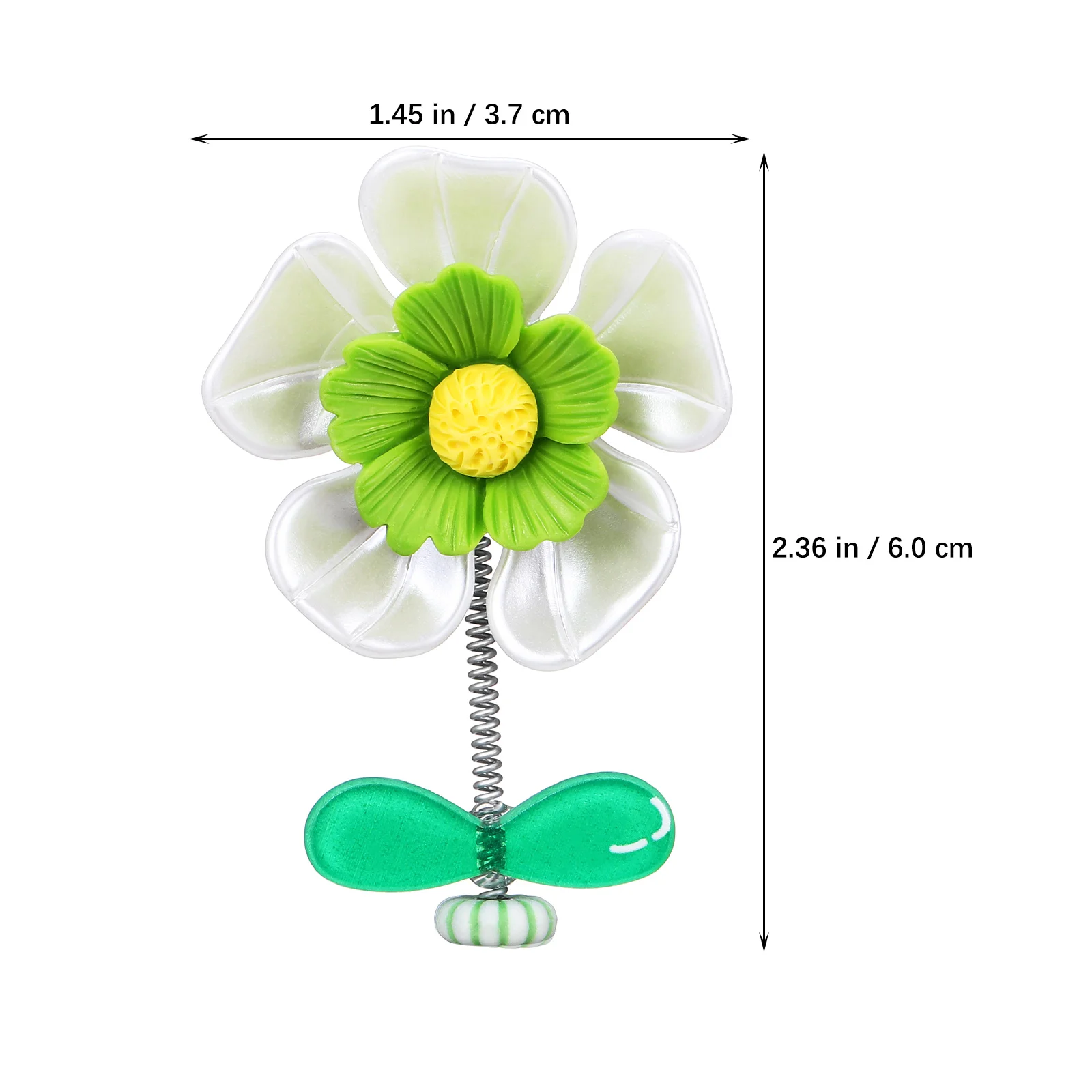 

10 pcs Car Dashboard Shaking Flower Decor Plastic Miniature Ornament Spring Decoration Vehicle Accessories Car Ornaments