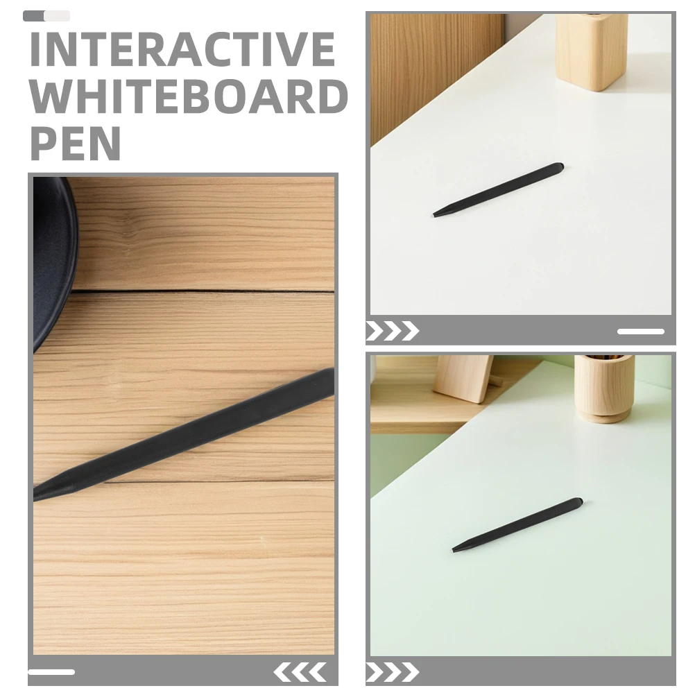 2Pcs Interactive Whiteboard Stylus Pen Dual Head Ergonomic Design Smooth Writing for School Office Presentations