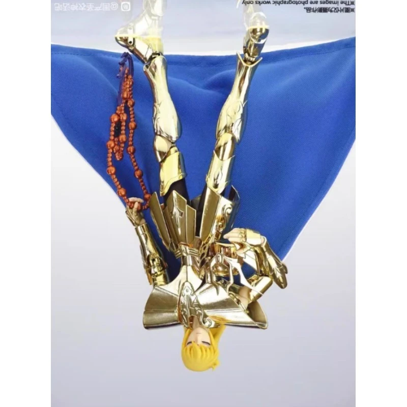 

MST Saint Seiya Myth Cloth EXM/EX Metal Virgo Shaka Andromeda Shun Head 24K Hades/Dark Gold Knights of The Zodiac Action Figure