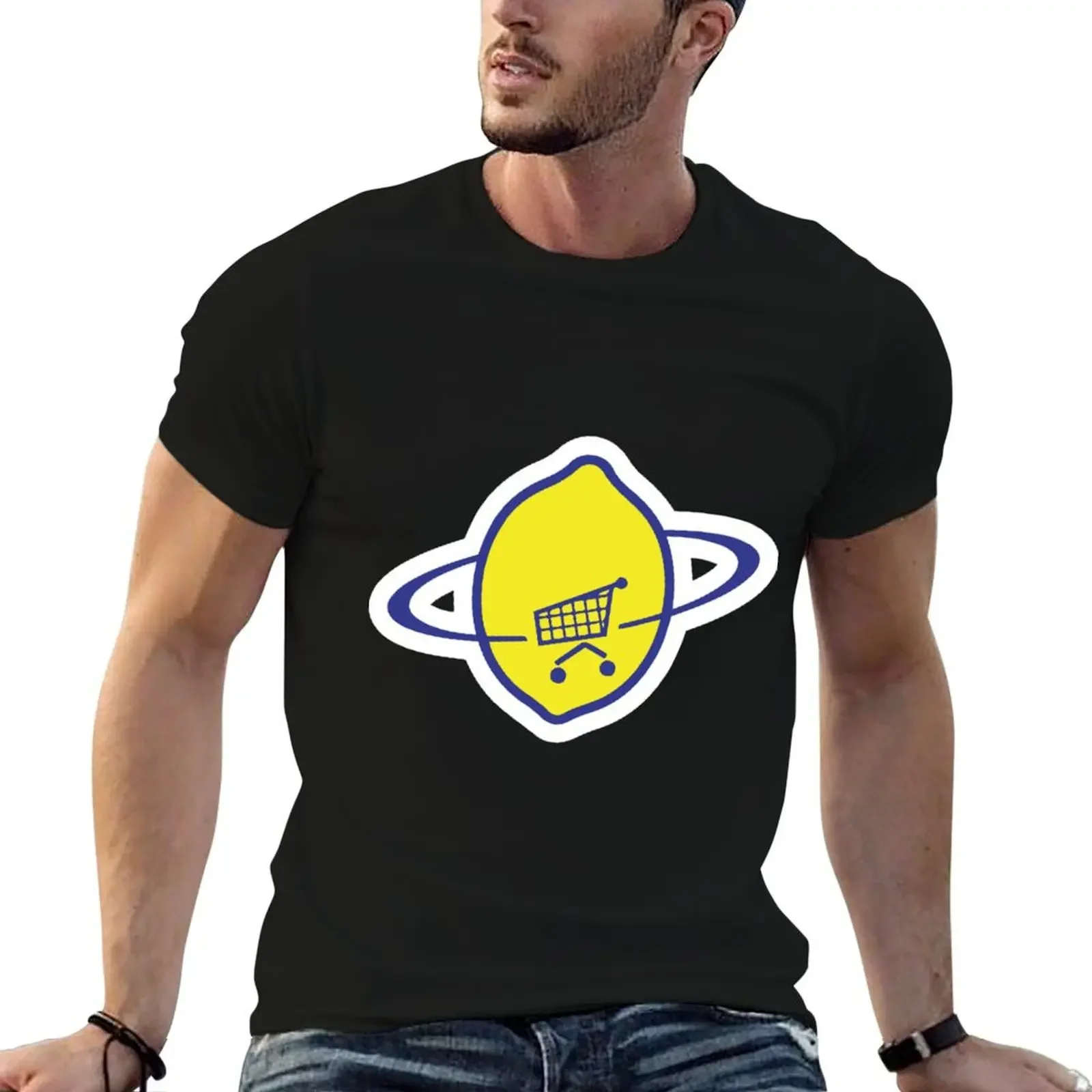 

U2 Pop Mart Lemon Sticker T-Shirt customizeds plain mens graphic t-shirts pack