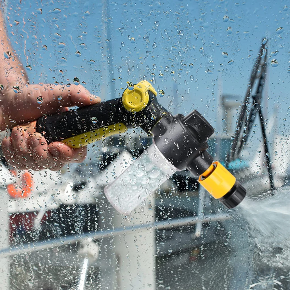 Mezclador de descarga de motor de barco con válvula de flujo manguera de lavado de coche boquilla de pulverización dispensador de solución conector